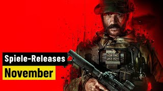 SpieleReleases im November 2023  Für PC und Konsolen [upl. by Ellesor]