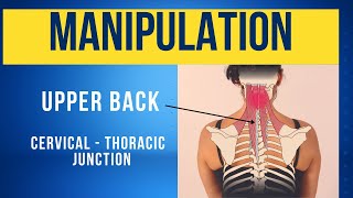 Spinal manipulation HVT  Grade 5 to the CervicalThoracic Junction [upl. by Adnorahs]