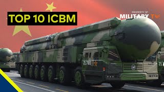 Top 10 ICBM  Top 10 Longest Range Intercontinental Ballistic Missiles [upl. by Petite]