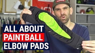 All About Paintball Elbow Pads Sizes Padding Protection [upl. by Acirahs]