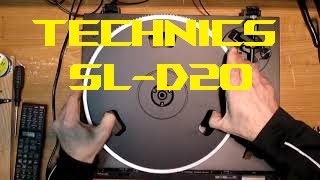 Technics SLD20 Ground cable installation and general service [upl. by Stamata]