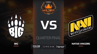 NaVi vs BIG  Map 1 Dust2  FACEIT Major London 2018 [upl. by Allveta]