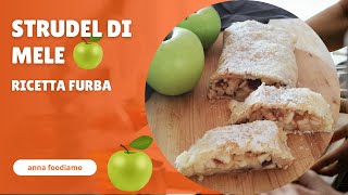 STRUDEL DI MELE RICETTA FURBA [upl. by Hoopes]