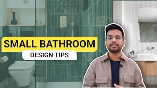 How to Design a SMALL BATHROOM  Interior Design Ideas  Home Decor [upl. by Cooke684]