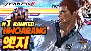 TEKKEN 8 ⚡ HWOARANG  엣지EDGE [upl. by Aikim]