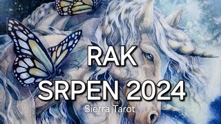 Výklad karet🃏RAK  SRPEN 2024🌼🌞🌸 [upl. by Belier]