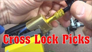 253 How to Pick Cross also Zeiss of Cruciform Locks [upl. by Arimat]