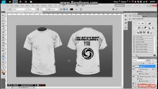 How To Design A TShirt In Photoshop [upl. by Egroj]