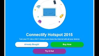 Kак пользоваться Connectify Hotspot 2015 [upl. by Legna]