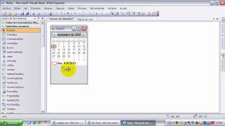 Como Hacer Un Reloj y Calendario En Visual basic 2008 [upl. by Oznecniv]