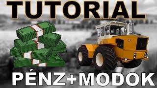 FS 19 Végtelen pénz  Modolás Farming simulator 19 [upl. by Otecina68]