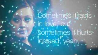 Adele  Someone Like You Lyricsmp4 [upl. by Asserat721]