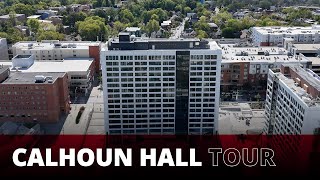 Calhoun Hall  University of Cincinnati Housing Tour [upl. by Idrahs]