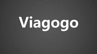 How To Pronounce Viagogo [upl. by Cassella]