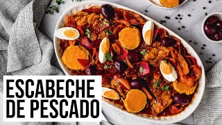 Escabeche de pescado peruano  Cravings Journal español [upl. by Anahsat868]