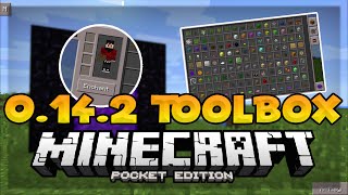 0142 NEW TOOLBOX UPDATE  Too Many Items Mod  Minecraft PE Pocket Edition [upl. by Leonardi482]