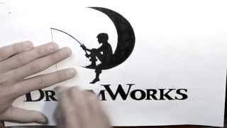 How to Draw Dreamworks logo  Как нарисовать лого DreamWorks  DA [upl. by Eveline]