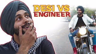 Desi Vs Engineer  SahibNoor Singh [upl. by Eydie]