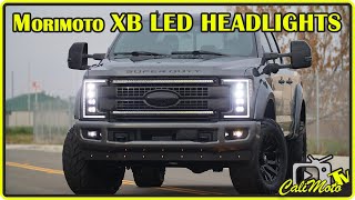 2019 Ford Super Duty F250 Platinum Morimoto XB Headlights Installed [upl. by Airdnala]