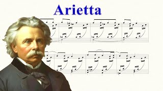 Edvard Grieg Lyric Pieces Arietta [upl. by Anikal]