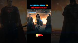 Captains Team Vs Batmans Team  shorts viral marvel video dc thor ironman batman trending [upl. by Claudina192]