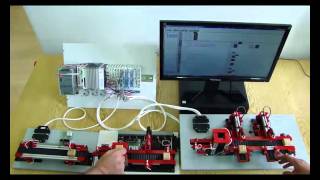 Parallel control of three processes with PLC BECKHOFF CX1000 [upl. by Ahsaetal254]