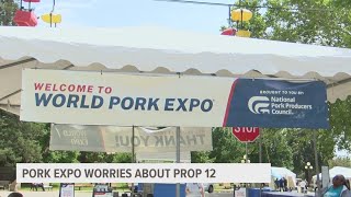 Pork producers flock to Iowa for World Pork Expo [upl. by Tatum]