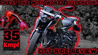 N250 city ride review and mileage test🤨 35km plus mileage😵 Best bike under 185Lakh  Suspension🤮 [upl. by Ellehsem]