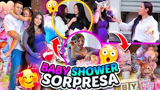 🎁🧸ME HICIERON UN BABY SHOWER SORPRESA 🥹🎉  Sofi Muñoz 🤰🏻✨ [upl. by Aynek]