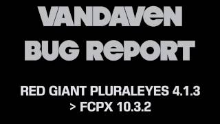 Bug Report PluralEyes 413  FCPX 1032  multichannel audio disappears [upl. by Orr]