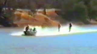 1986 Southern 80 Water Ski Race  Social Classes 50 mins With start mid race and race end [upl. by Andeee]