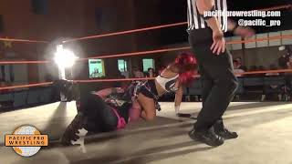 Women Wrestling  Kellyanne vs Vixsin  Womens Title Match  Womens Wrestling Network [upl. by Hollenbeck]