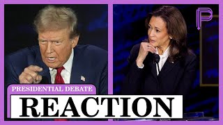 Who the Presidential Debate  Donald Trump vs Kamala Harris Presidential Debate Full Reaction [upl. by Ardyaf]