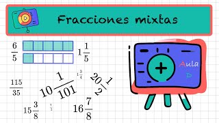 Fracciones mixtas [upl. by Ahsem]