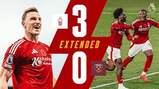 Up to THIRD 🔥  Forest 30 West Ham  Extended Highlights  Premier League [upl. by Valdis]