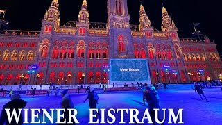 Wiener Eistraum 2024 🇦🇹 Rathausplatz Wien [upl. by Chucho25]