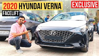 2020 Hyundai Verna Facelift SX Walkaround Exclusive ⭐️⭐️⭐️ [upl. by Eldon]