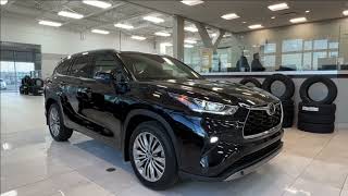 2024 Toyota Highlander Platinum Tour [upl. by Gnap]