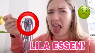 1 Tag LILA ESSEN 🤮 [upl. by Redienhcs]