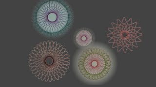 amazing spirograph art 🌼💥🌺  spiroart  Spirography designs [upl. by Nataline]