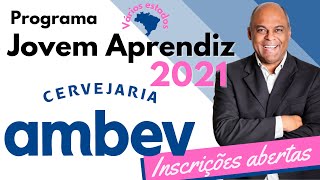 Vagas de Jovem Aprendiz Ambev 2021 Inscrições abertas [upl. by Saibot666]