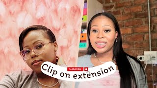 How to go from shorttolong hair with the Highly Requested PU Clipins Extension Ft ELFIN HAIR 😱 [upl. by Rida]