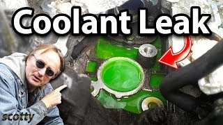 How to Find a Coolant Leak in Your Car with UV Dye [upl. by Elamef]