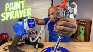 HOW TO USE A PAINT SPRAYER LIKE A PRO [upl. by Boru]