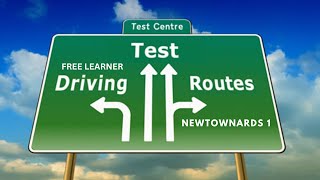 Free driving test route video Newtownards test route 1 [upl. by Cash]