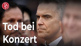 Tragischer Todesfall Fan stirbt auf Konzert von Robbie Williams • PROMIPOOL [upl. by Vasilek]