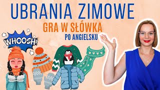 UBRANIA po angielsku ZIMA  GRA W SŁÓWKA  angielski dla dzieci [upl. by Fabrianna766]