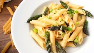 Spárgásparmezános penne recept [upl. by Zeiger951]