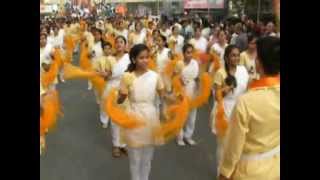 Dombivli Nava Varsha Swagat Yatra 2012 Jhanj Pathak Part 1 By Ravindra Fegade [upl. by Mears]