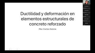 Ductilidad en Estructuras de concreto  03EEPUSAC [upl. by Aihsetan]